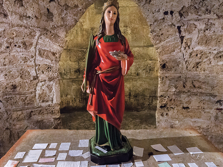 St. Lucy Statue