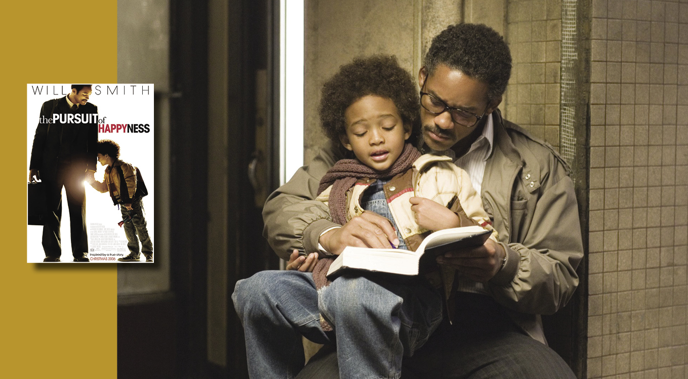 Scene from the movie The Pursuit of Happyness with Will Smith